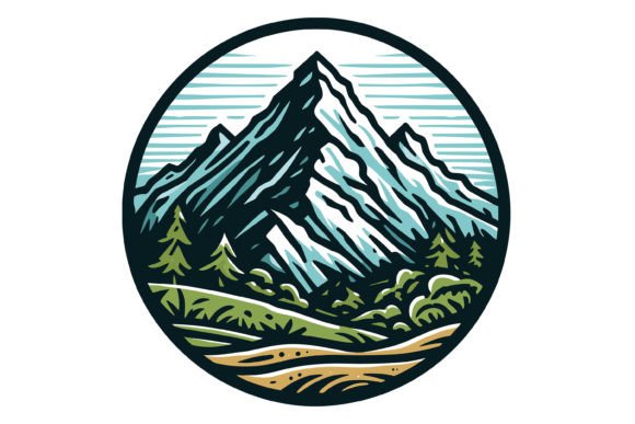 Download Beautiful Mountain Clipart Design - Premium Resources