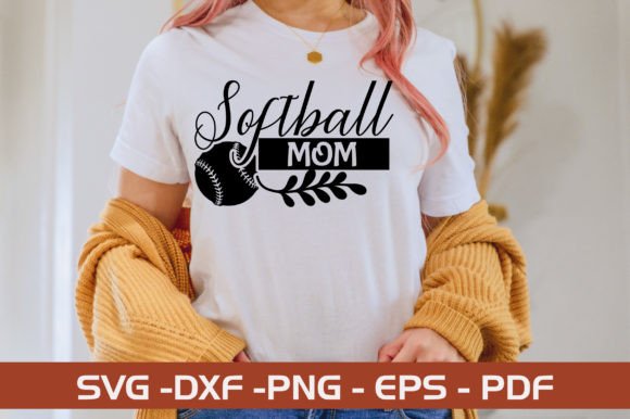 Download Softball Mom SVG Design - Mom svg design Collection