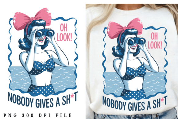 Download Funny Retro Beach Girl Quote Summer PNG - Retro beach Collection